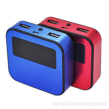 Easy carry square power bank for smartphones